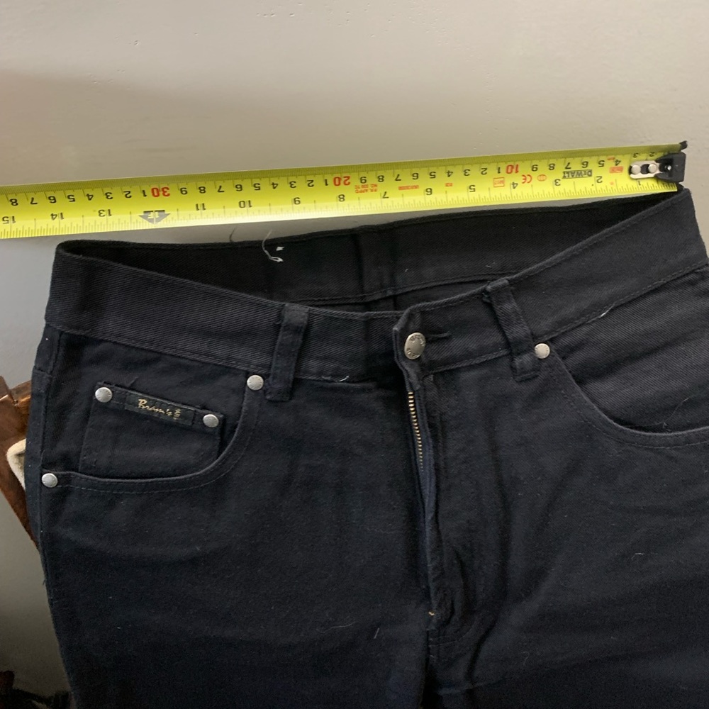 Black Brams Paris high waisted Jeans size ~30 waist